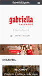 Mobile Screenshot of gabriellacalcados.com.br